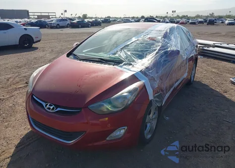 2012 Hyundai Elantra Gls (Ulsan Plant) z USA, uszkodzony, nr VIN KMHDH4AE1CU279298